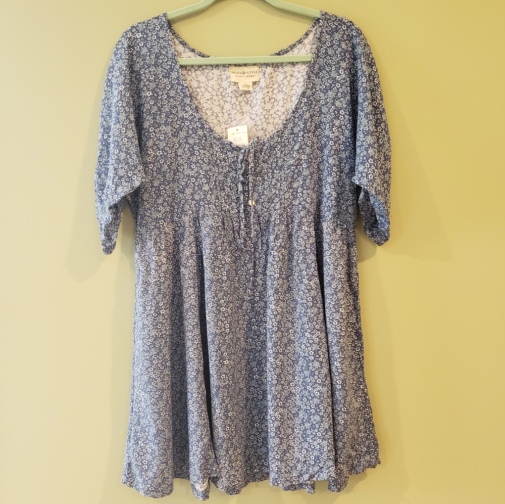 Denim & Supply Ralph Lauren Floral Baby Doll Dress